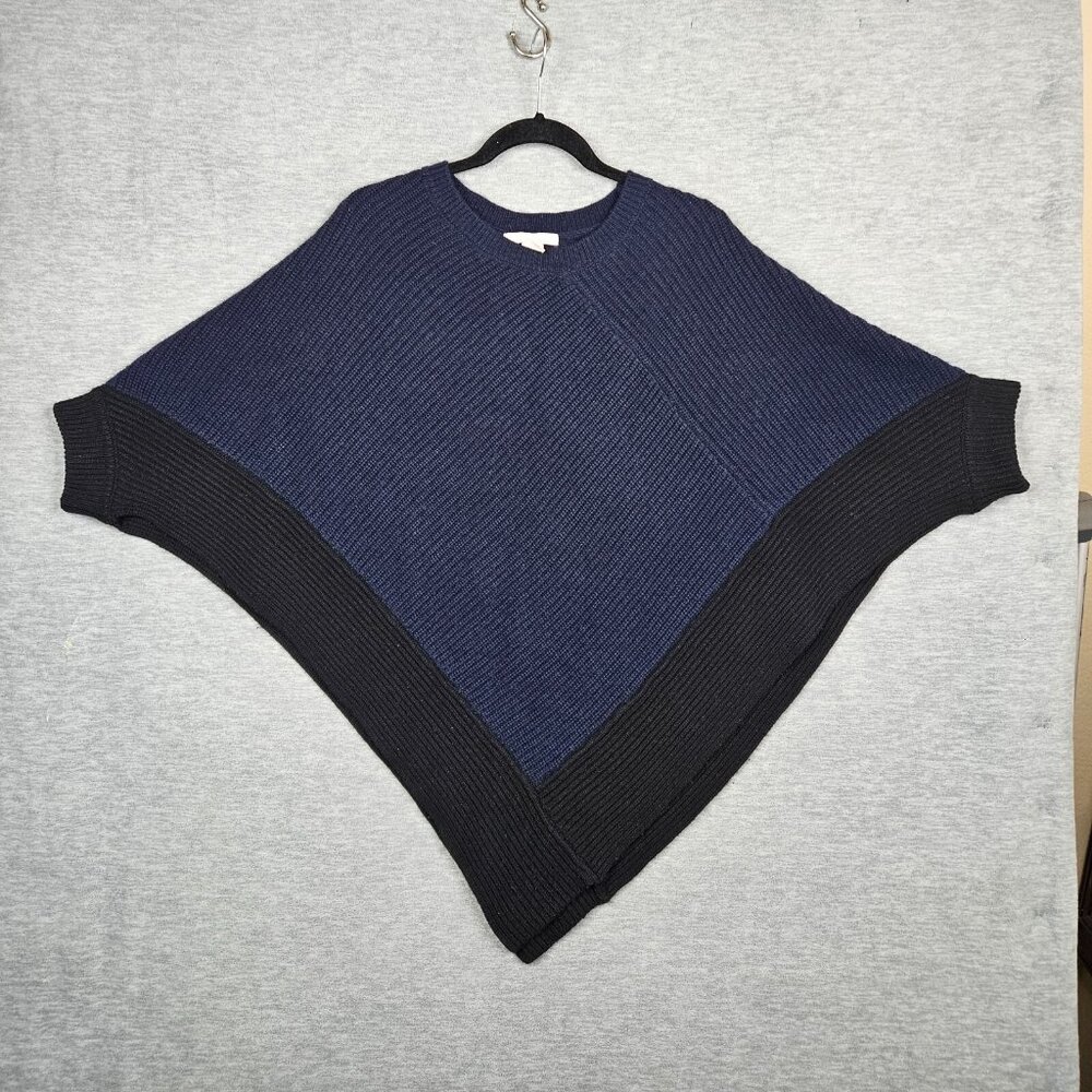 The Cashmere Project Poncho Ribbed 100% Cashmere Women's One Size